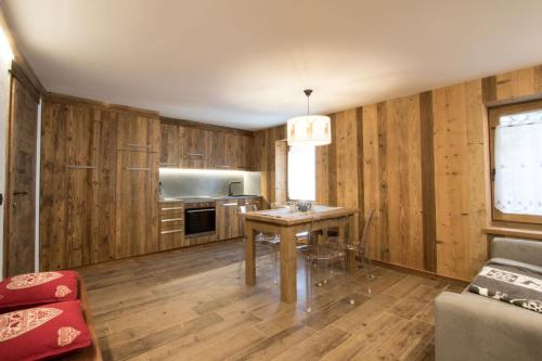 廚房, Maisonnette de Meuny - La Saxe - Courmayeur in 拉薩克斯