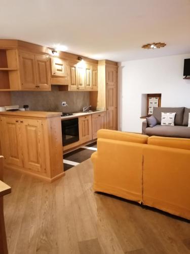 廚房, Maisonnette de Meuny - La Saxe - Courmayeur in 拉薩克斯