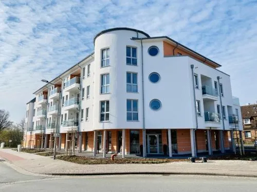 Meeresleuchten Duhner-Entrée 19 in Cuxhaven, Deutschland