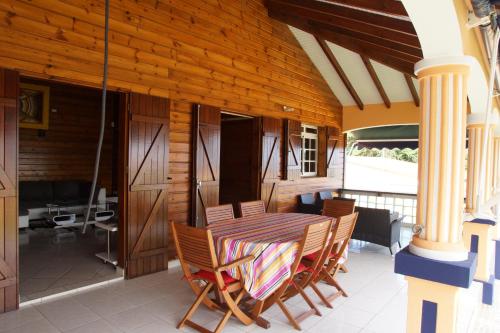 Balcony/terrace, villa sofaia Guadeloupe in Sainte Rose