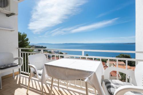 Rõdu/terrass, Apartments Vedra in Baska Voda