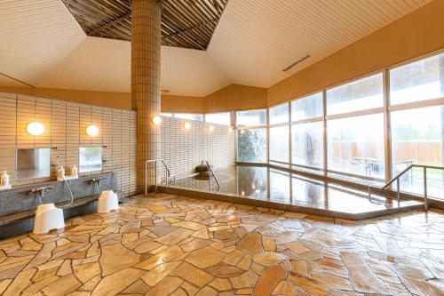 Bathroom, しんしのつ温泉たっぷの湯 in Shinshinotsu