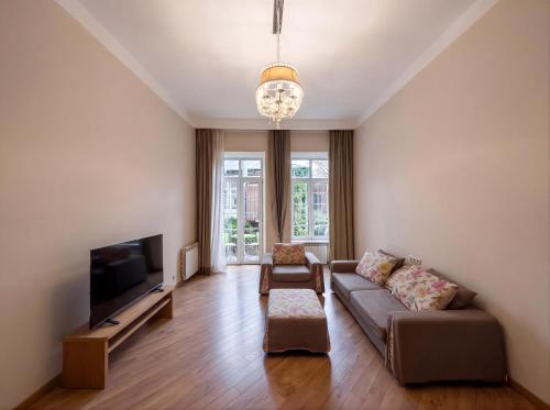 设施服务, Stylish & Spacious Duplex 2BR in Mtatsminda in 提比里斯城