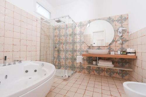 淋浴, B&B Centro Storico in 迪亚曼泰
