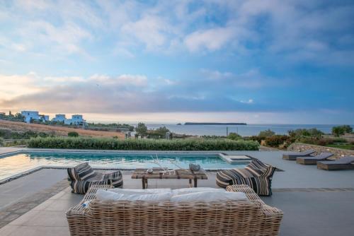 景观, Aelia Paros Beachfront Villas in 派洛斯