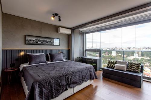 W5 - Novo Bhaus Helbor Wide Pinheiros - Rebouças - Incrível Vista Panorâmica – khách sạn tại Pinheiros