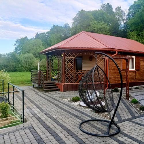 Viesnīcas āriene, Oaza pod lasem - domki wypoczynkowe in Ropienka