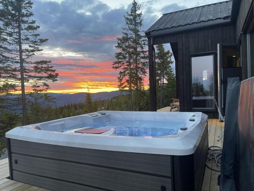 bubbelbad, Hafjell Luxury Lodge in Oyer