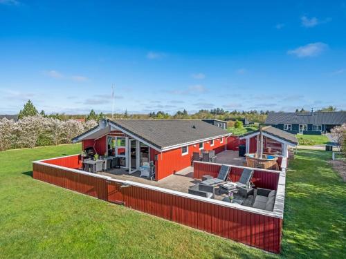 Balcony/terrace, Holiday Home Seba - 1km to the fjord by Interhome in Hemmet