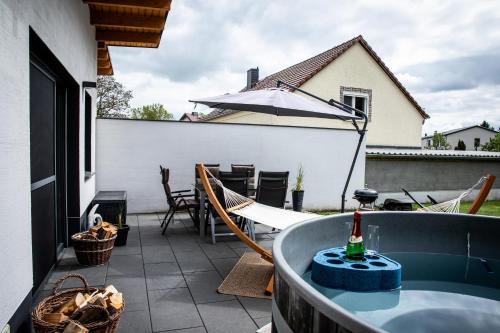 Viesnīcas āriene, Fewo River, Stilvolles Ferienhaus für Familien großer Garten, Spielplatz, Sauna & Badefass (Fewo River, Stilvolles Ferienhaus fur Familien großer Garten, Spielplatz, Sauna & Badefass) in Vendišrica
