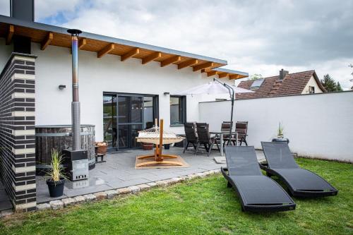 Viesnīcas āriene, Fewo River, Stilvolles Ferienhaus für Familien großer Garten, Spielplatz, Sauna & Badefass (Fewo River, Stilvolles Ferienhaus fur Familien großer Garten, Spielplatz, Sauna & Badefass) in Vendišrica