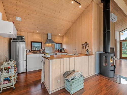 Kitchen, Holiday Home Tamara - 800m to the fjord by Interhome in Hemmet