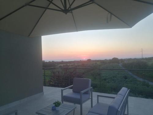 Balkons/terase, Villa Vista Mare in Villalfonsina