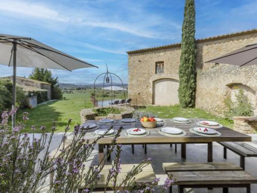 Erkély/terasz, Holiday Home Mas Silvestre by Interhome in Ullestret