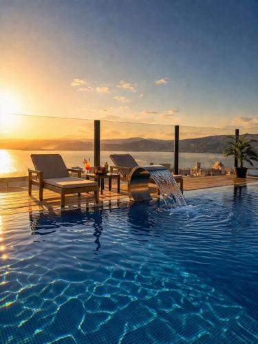 スイミングプール, Coral Beach Hotel & Spa in アカバ