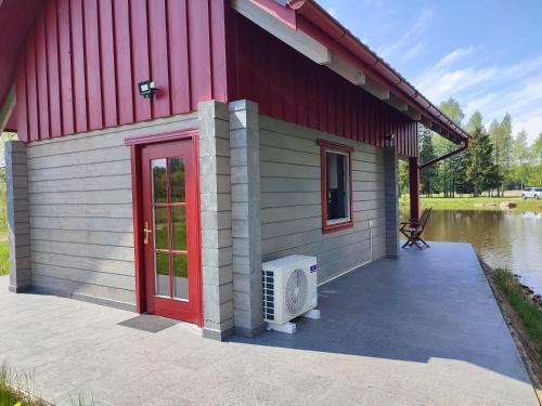 Bejárat, Lakefront cottage 10 min walk from Baltic Sea in Tuja