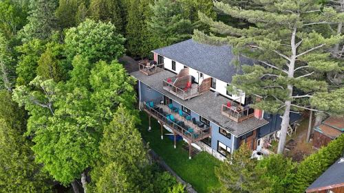 La Sieste | Chalet avec SPA, plage et nature in Sainte Lucie des Laurentides (QC)