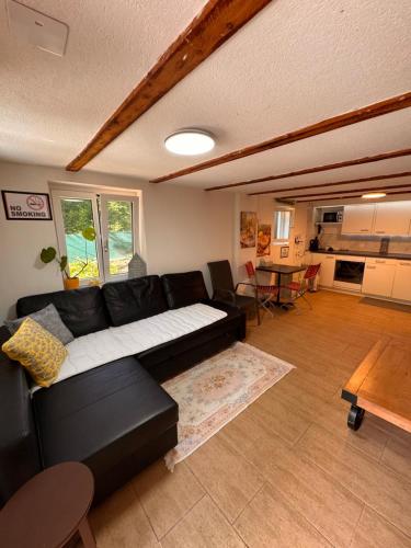 Riverside Cottage near Bern with a Private Garden & BBQ in Ueberstorf
