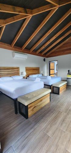 2 queen beds