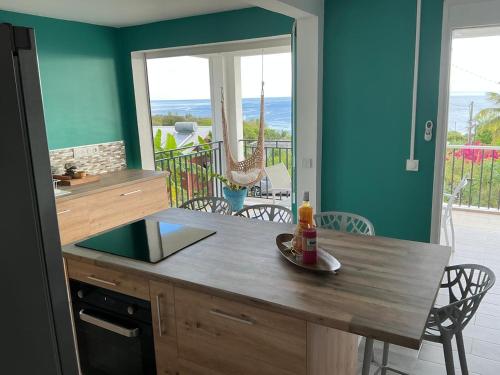 Villa Ekrin Sea view in Bouillante in Bouillante