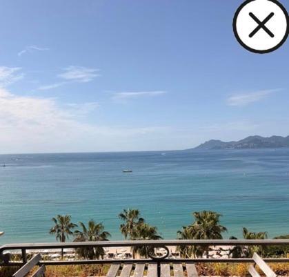 Sea view studio Cannes Croisette