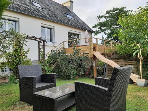 Maison 3 chambres, centre Fouesnant, proche mer - Location saisonnière - Fouesnant