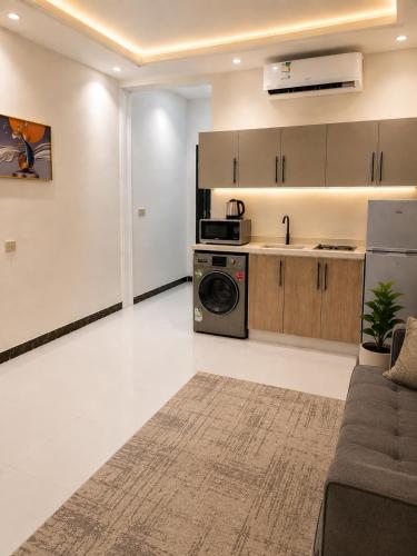 Dapur, ليالي أكنان للشقق المخدومة فرع1 (ليالي أكنان للشقق المخدومة فرع1) in Abha
