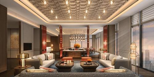 ห้องอาหาร, Crowne Plaza Xi'an Weiyang By IHG in เป่ยกวน