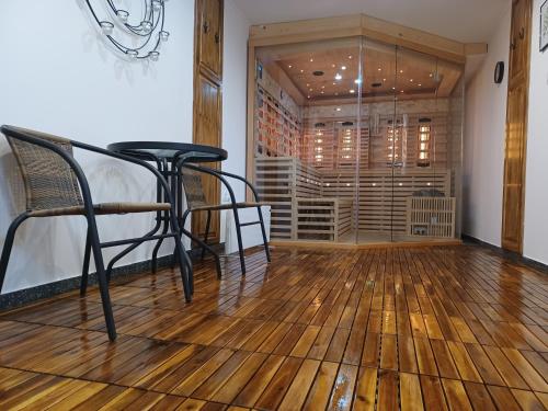 Sauna, Őrségi Katicás Vendégház (Orsegi Katicas Vendeghaz) in Viszák