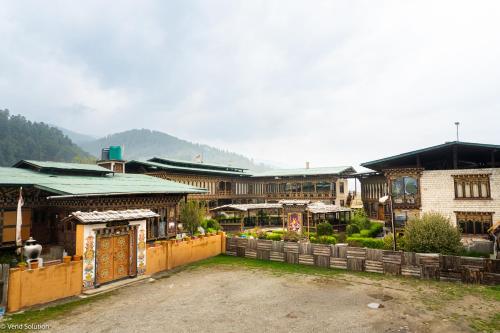 숙소 외관, Phuntsho Guest House in 자카르