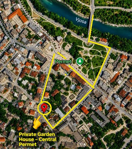 Private Garden House -Central Permet in 佩爾梅特