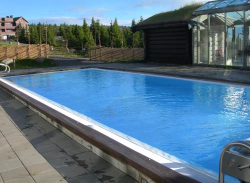 Open air bath, Ilsetra Hotell in Oyer