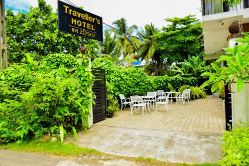 Indgang, Traveller's Hotel Hikkaduwa in Hikkaduwa