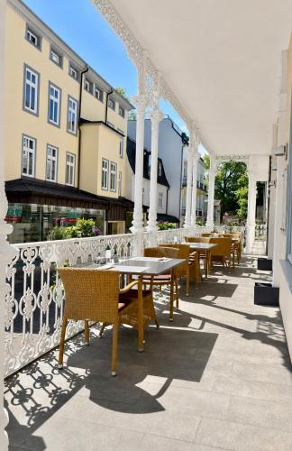 Étterem, Hotel Fürstenhof (Hotel Furstenhof) in Bad Pyrmont