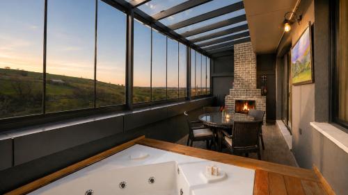 Balkons/terase, Hilas Thermal Resort SPA in Ladik