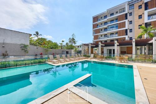 Apto Resort - 50m da praia Alto Padrão – khách sạn tại Praia Pereque-Mirim