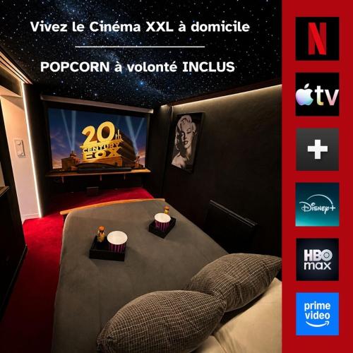 Cinéma privé à Calais avec Écran XXL et Son immersif