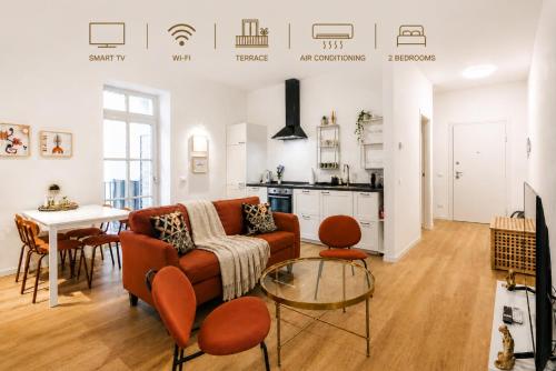 Elegance Suite APT with terrace- AC- ultra Wi-Fi