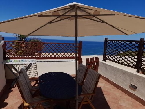 Rõdu/terrass, Casa vacanze con terrazza panoramica vista mare in Portu Maga