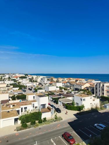 STUDIO CARNON Plage vue mer à 2 min plage parking privé