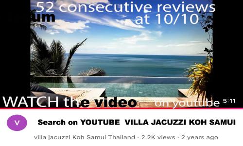 Villa Jacuzzi Seaview Villa – khách sạn tại Chaweng Noi