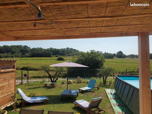 maison récente avec vue sur la nature et piscine (maison recente avec vue sur la nature et piscine) in Foissac (Languedoc-Roussillon)