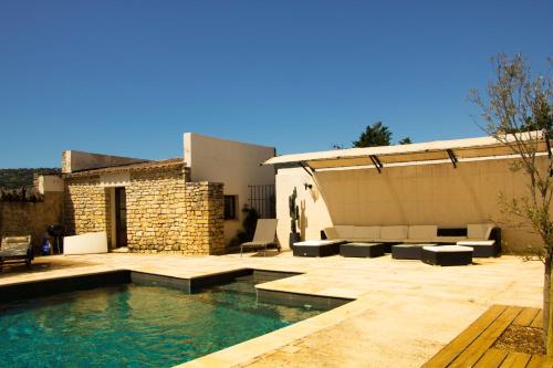 Gordes - Luberon Charmante maison avec piscine privée accès exclusif