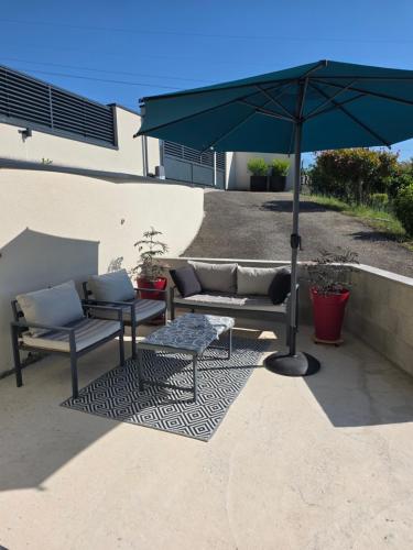 Studio Belle Vue in Clonas-sur-Vareze (Rhone-Alpes)