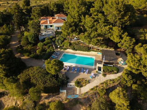 Viesnīcas āriene, Villa Irini in Aghios Emilianos