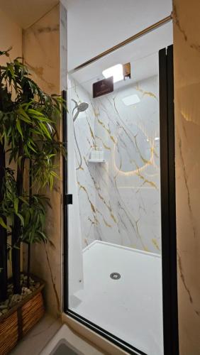 Shower, Victory House in Canoga Park
