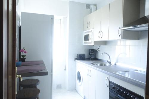 kuchyně, Apartamento Pinilla Lagunas de Villafáfila (Apartamento Pinilla Lagunas de Villafafila) in Manganeses de la Lampreana