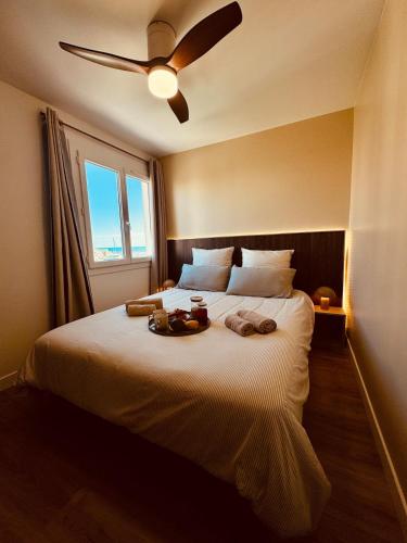 Le Cocon du Port, 2-room apartment with sea view, beach, Carnon