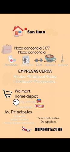 Casa completa Apodaca San Francisco
