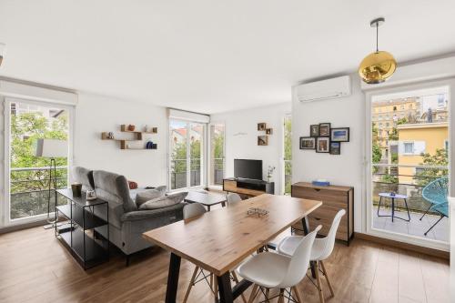 Duplex avec balcon & parking au cœur de Marseille